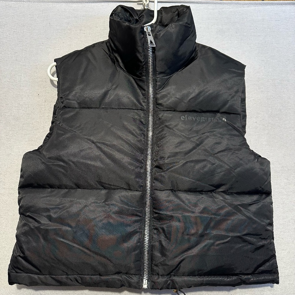 NWT Eleven Paris Crop Puffer Vest - size XS